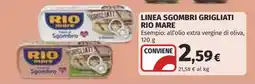 Coop LINEA SGOMBRI GRIGLIATI RIO MARE offerta
