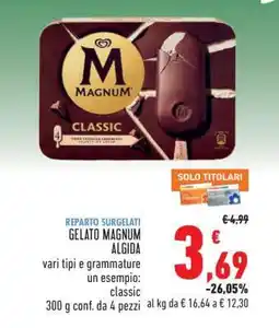 Conad GELATO MAGNUM ALGIDA offerta