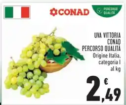 Conad Uva Vittoria Conad Percorso Qualità offerta