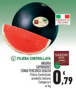 Conad ANGURIA SAPORI&IDEE CONAD PERCORSO QUALITÀ offerta