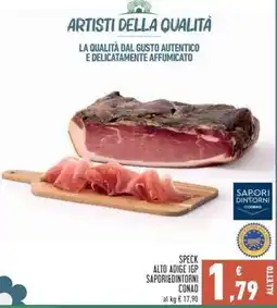 Conad SPECK ALTO ADIGE IGP SAPORI&DINTORNI CONAD offerta