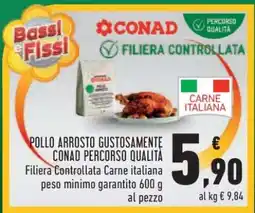 Conad POLLO ARROSTO GUSTOSAMENTE CONAD PERCORSO QUALITÀ offerta