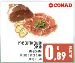 Conad Prosciutto Crudo Conad offerta