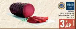 Conad BRESAOLA DELLA VALTELLINA IGP SAPORI&DINTORNI CONAD offerta