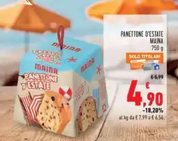 Conad PANETTONE D'ESTATE MAINA offerta