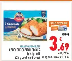 Conad Croccole Capitan Findus offerta