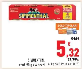 Conad SIMMENTHAL offerta