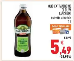 Conad OLIO EXTRAVERGINE DI OLIVA FARCHIONI offerta