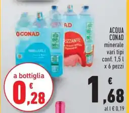 Conad Acqua Conad offerta