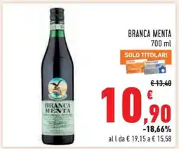 Conad BRANCA MENTA offerta