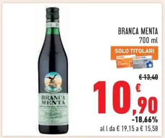 Conad BRANCA MENTA offerta