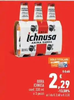 Conad BIRRA ICHNUSA offerta
