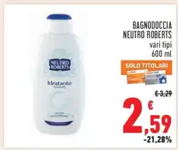 Conad Bagnodoccia Neutro Roberts offerta