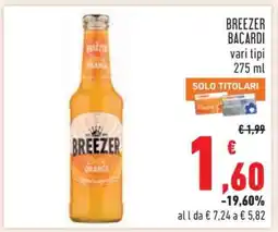 Conad BREEZER BACARDI offerta