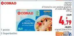 Conad FILETTO CONAD offerta