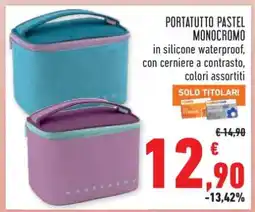 Conad PORTATUTTO PASTEL MONOCROMO offerta