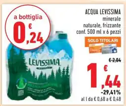 Conad ACQUA LEVISSIMA offerta