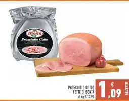 Conad Prosciutto Cotto Fette di Bontà offerta