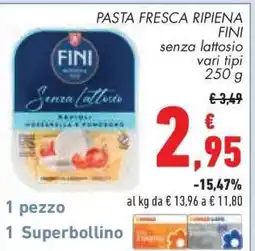 Conad Pasta Fresca Ripiena Fini offerta
