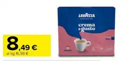 Carrefour LAVAZZA crema e gusto offerta