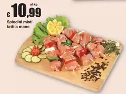 Sì con te Spiedini misti fatti a mano offerta