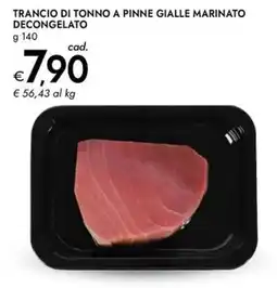 Bennet Trancio di tonno a pinne gialle marinato offerta