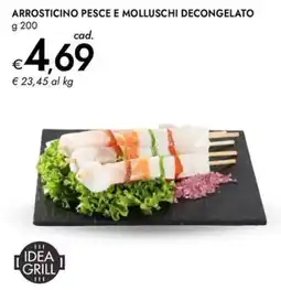 Bennet ARROSTICINO PESCE E MOLLUSCHI DECONGELATO offerta