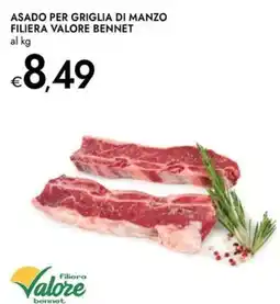 Bennet ASADO PER GRIGLIA DI MANZO FILIERA VALORE BENNET offerta