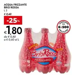 Bennet Acqua Frizzante Briossa offerta