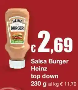 Sì con te Salsa Burger Heinz offerta
