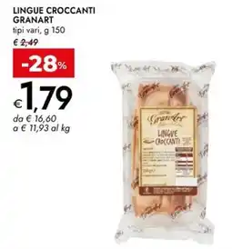 Bennet LINGUE CROCCANTI GRANART offerta