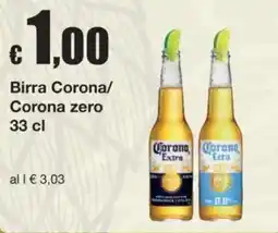 Sì con te Birra Corona/Corona zero offerta
