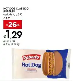 Bennet Hot Dog Classico Roberto offerta