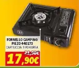 Orizzonte Fornello Camping Piezo 440273 offerta