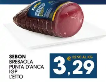 SEBON BRESAOLA PUNTA D'ANCA IGP L'ETTO
