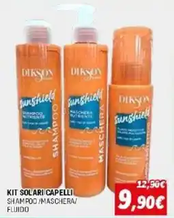 Orizzonte Dikson Sunshield Shampoo/Maschera/Fluido offerta