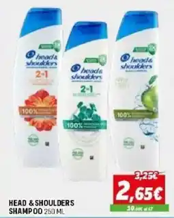 Orizzonte HEAD & SHOULDERS SHAMPOO offerta
