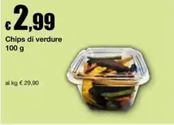 Sì con te Supermercati Chips di verdure offerta