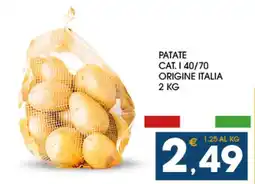 SeBón Supermercati PATATE offerta