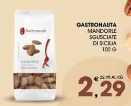 SeBón Supermercati Gastronauta Mandorle Sgusciate offerta