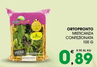 SeBón Supermercati ORTOPRonto MISTICANZA offerta