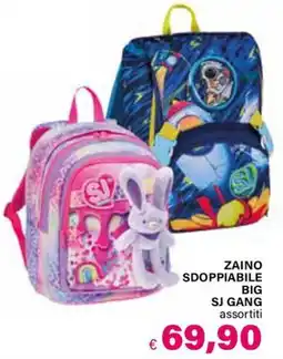 Il Gigante ZAINO SDOPPIABILE BIG SJ GANG offerta