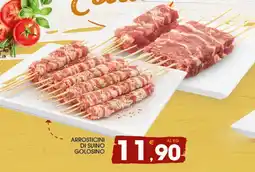 SeBón Supermercati ARROSTICINI DI SUINO GOLOSINO offerta