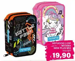 Il Gigante ASTUCCIO 3 ZIP MITAMA NEW PLUS MIX offerta