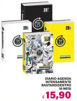 Il Gigante DIARIO AGENDA INTENSAMENTE BASTARDIDENTRO offerta