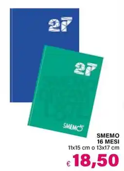 Il Gigante SMEMO 16 MESI offerta