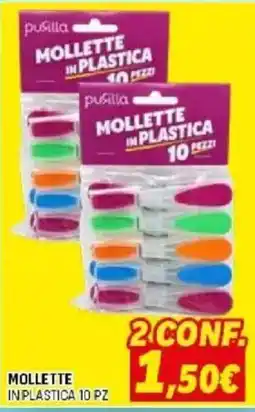 Orizzonte puRilla Mollette in plastica offerta