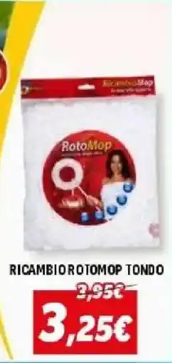 Orizzonte RotoMop RICAMBIO ROTOMOP TONDO offerta