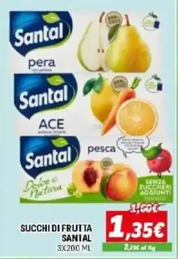 Orizzonte Succhi di frutta Santal offerta