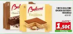 Orizzonte Balconi Torta Choco Dessert Tiramisu offerta